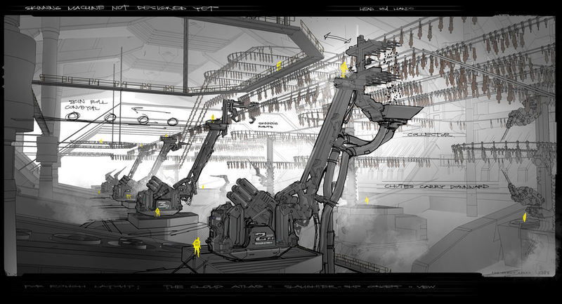 Illustration for article titled An Exclusive Look at the Stunning Concept Art Behind Cloud Atlas' Future Seoul